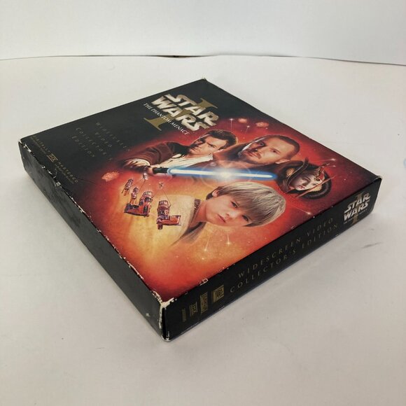 Star Wars Episode I The Phantom Menace VHS 2000 Widescreen Collectors Edition - Picture 7 of 16